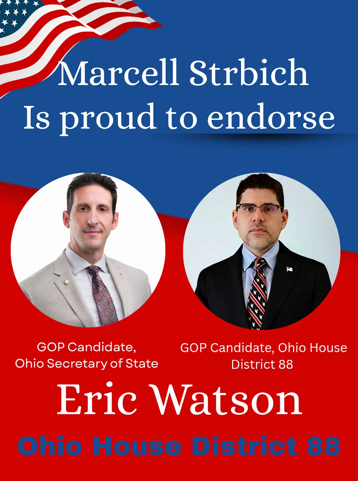 Eric Watson endorsed by Marcell Strbch