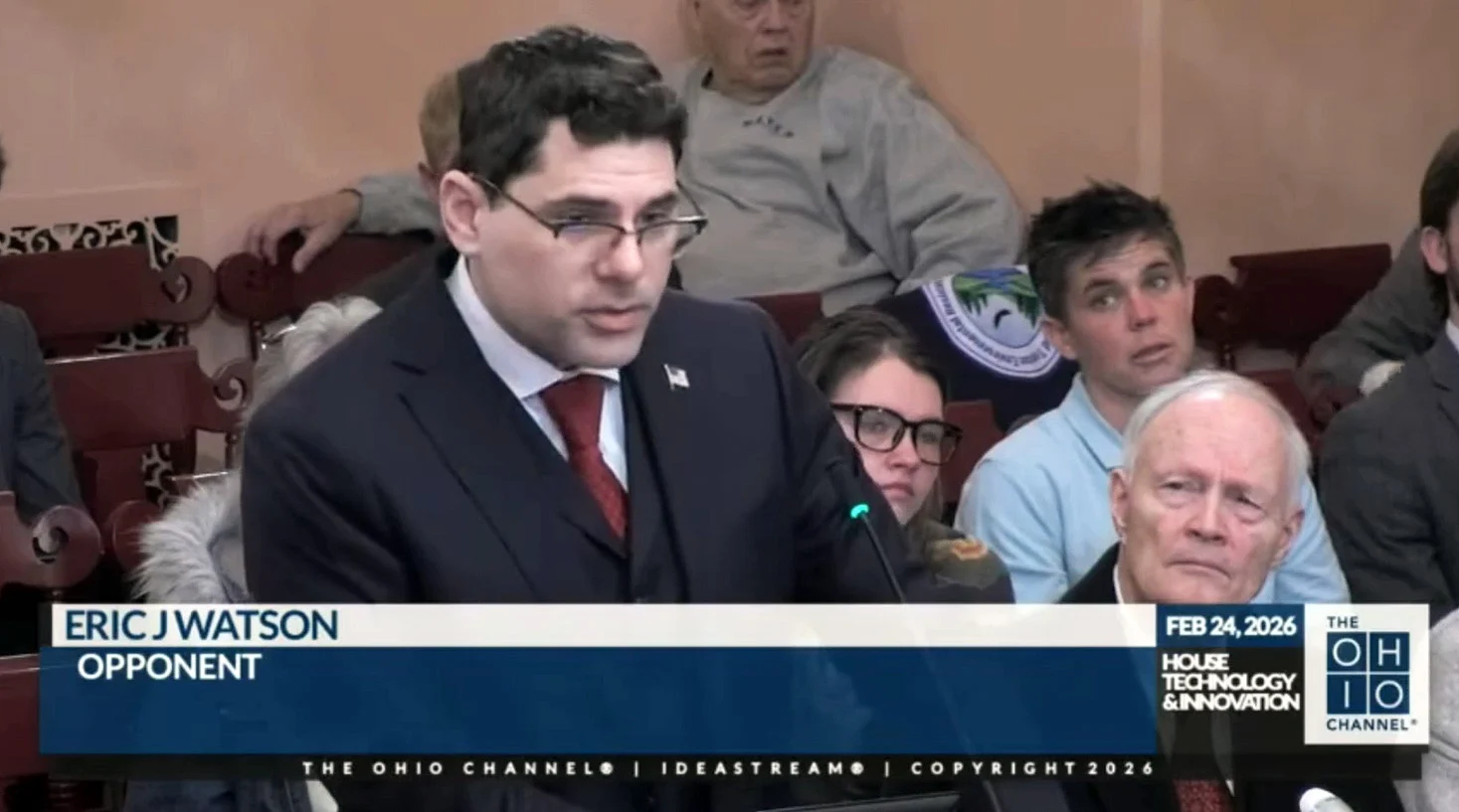 Eric Watson Speaking on Ohio House Bill 646